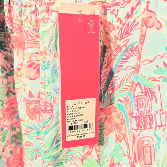 Brand new with tags Lilly Pulitzer blouse! - Picture 3 of 4